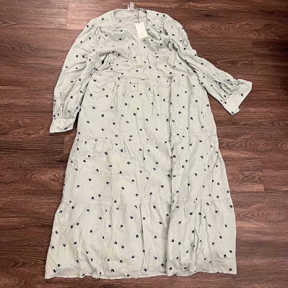 A new day maxi layered spring dress